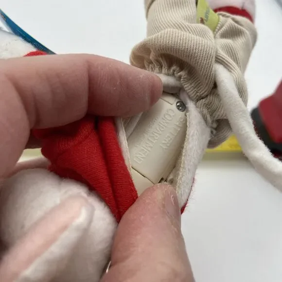 Rare Vintage Stuart Little Mouse Zipper Pull Plush Works Talks NWT Child Toy - Picture 8 of 10